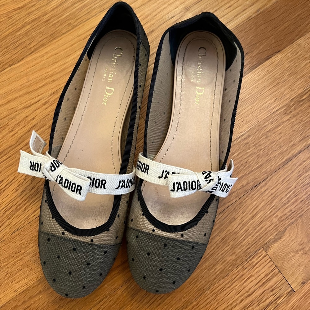 Christian Dior ballet flats